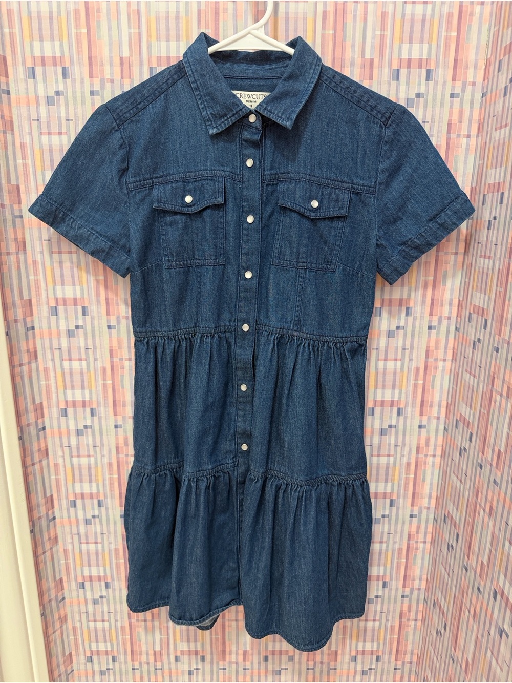 Crewcuts Blue Denim Shirt Dress